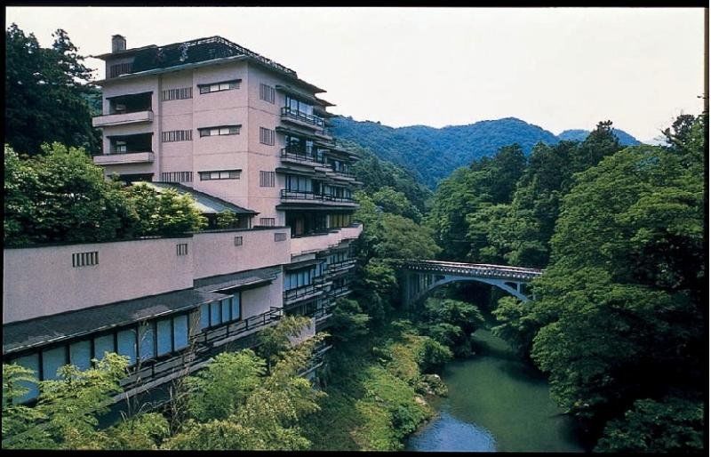 Yamanakaonsen Hanamurasaki Kaga  Exteriör bild